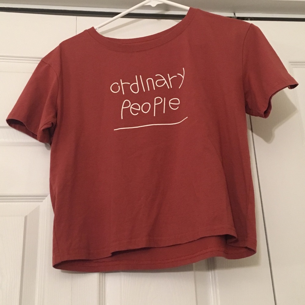 “Ordinary People” crop top